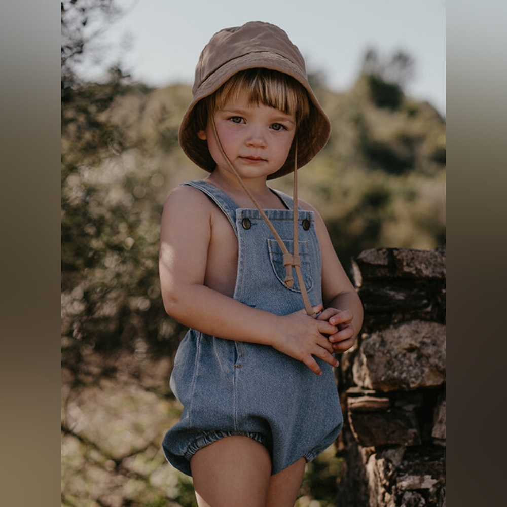 The Simple Folk Denim Romper 5/6Y
